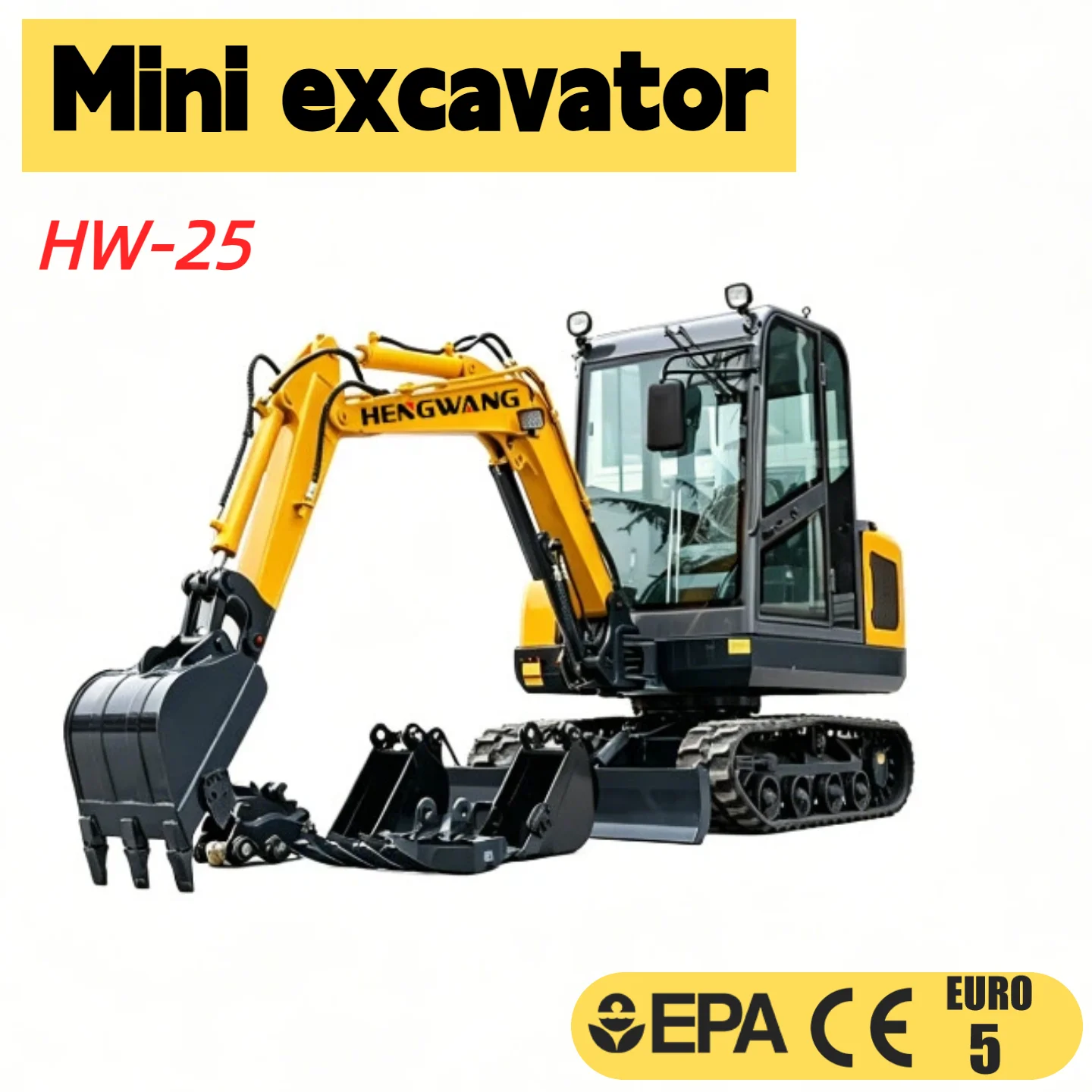 Excavadora Compacta 2,5 T · Obra Civil — miniatura 2