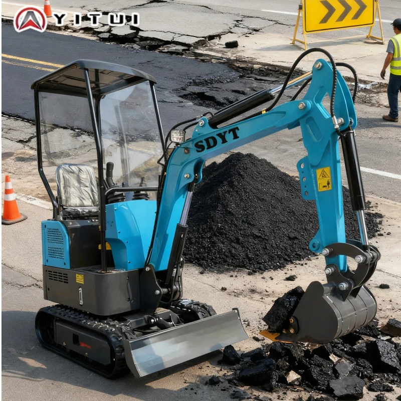 Mini Excavadora 1,2 T · Chasis Reforzado — miniatura 6