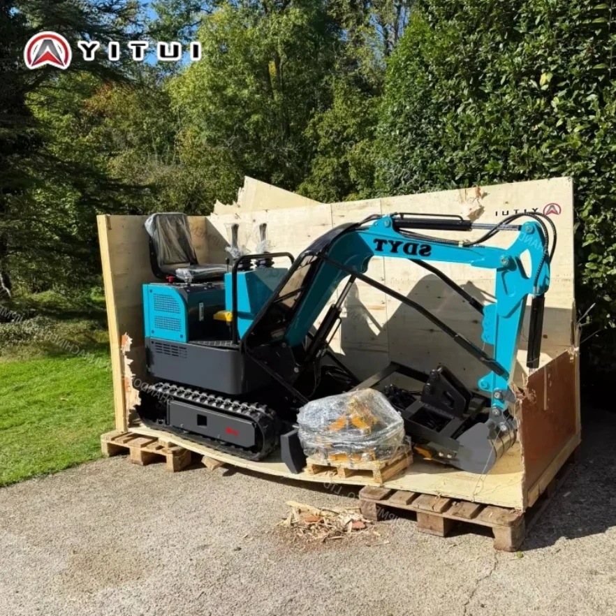 Mini Excavadora 1,2 T · Chasis Reforzado