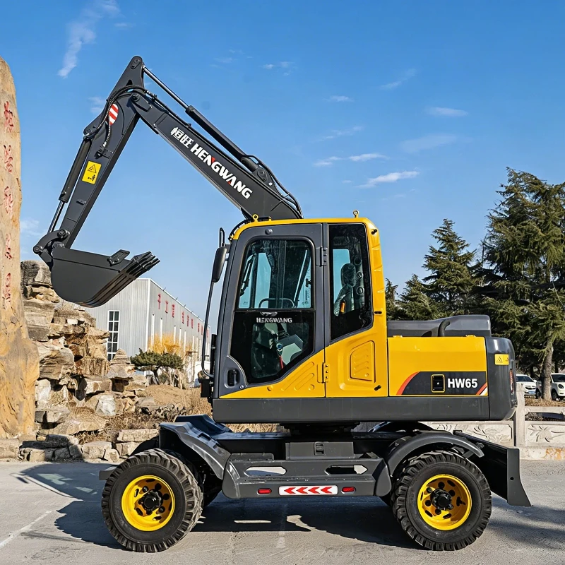 Excavadora de Ruedas HWL65 · 6,5 T — miniatura 5