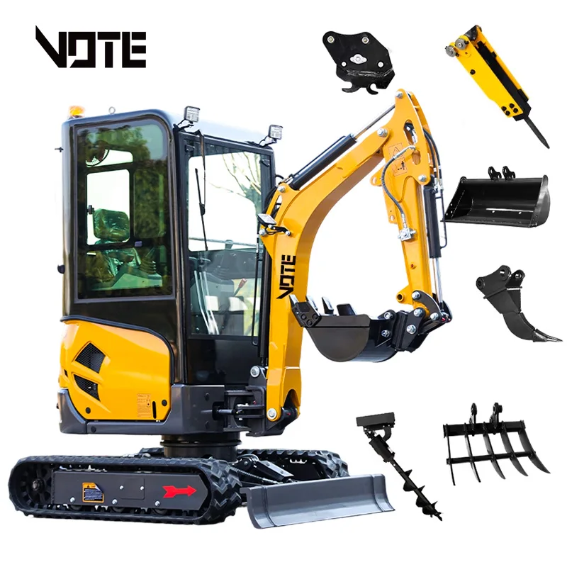 Mini Excavadora 2 T · Multifuncional